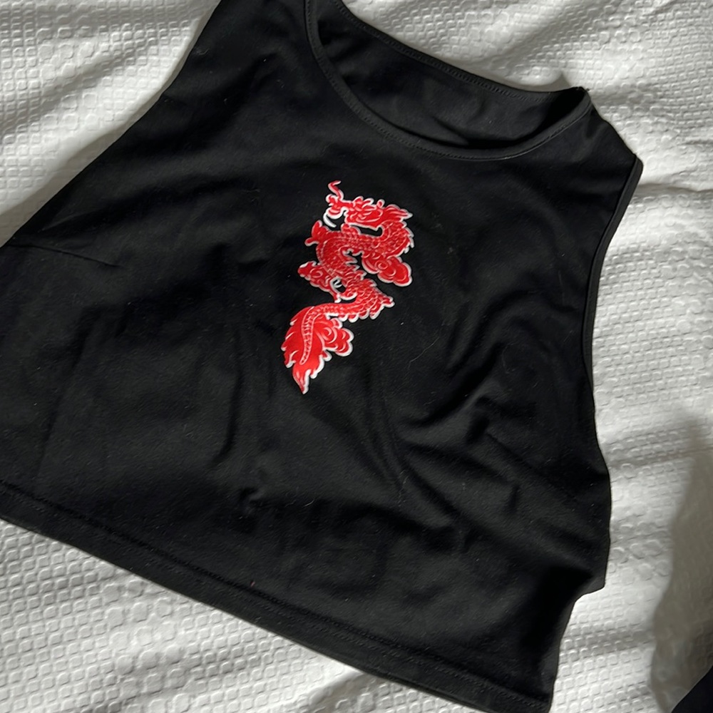 Dragon halter top